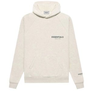 FEAR OF GOD ESSENTIALS HOODIE - OATMEAL